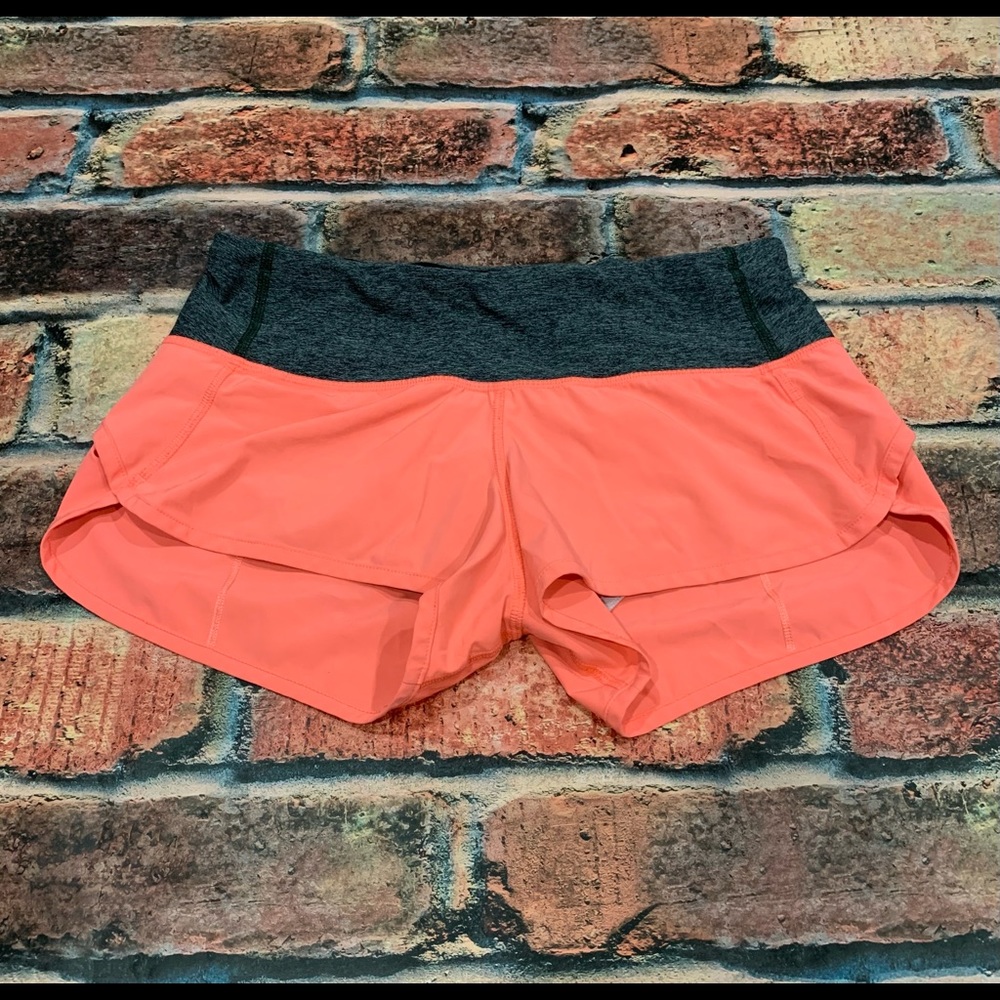 Lululemon Speed Up Pink Shorts Size 4